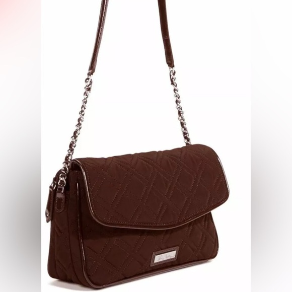 Vera Bradley Handbags - Vera Bradley Chain Shoulder Bag Wallet CLUTCH EXPRESSO  NWT R$88 10x6